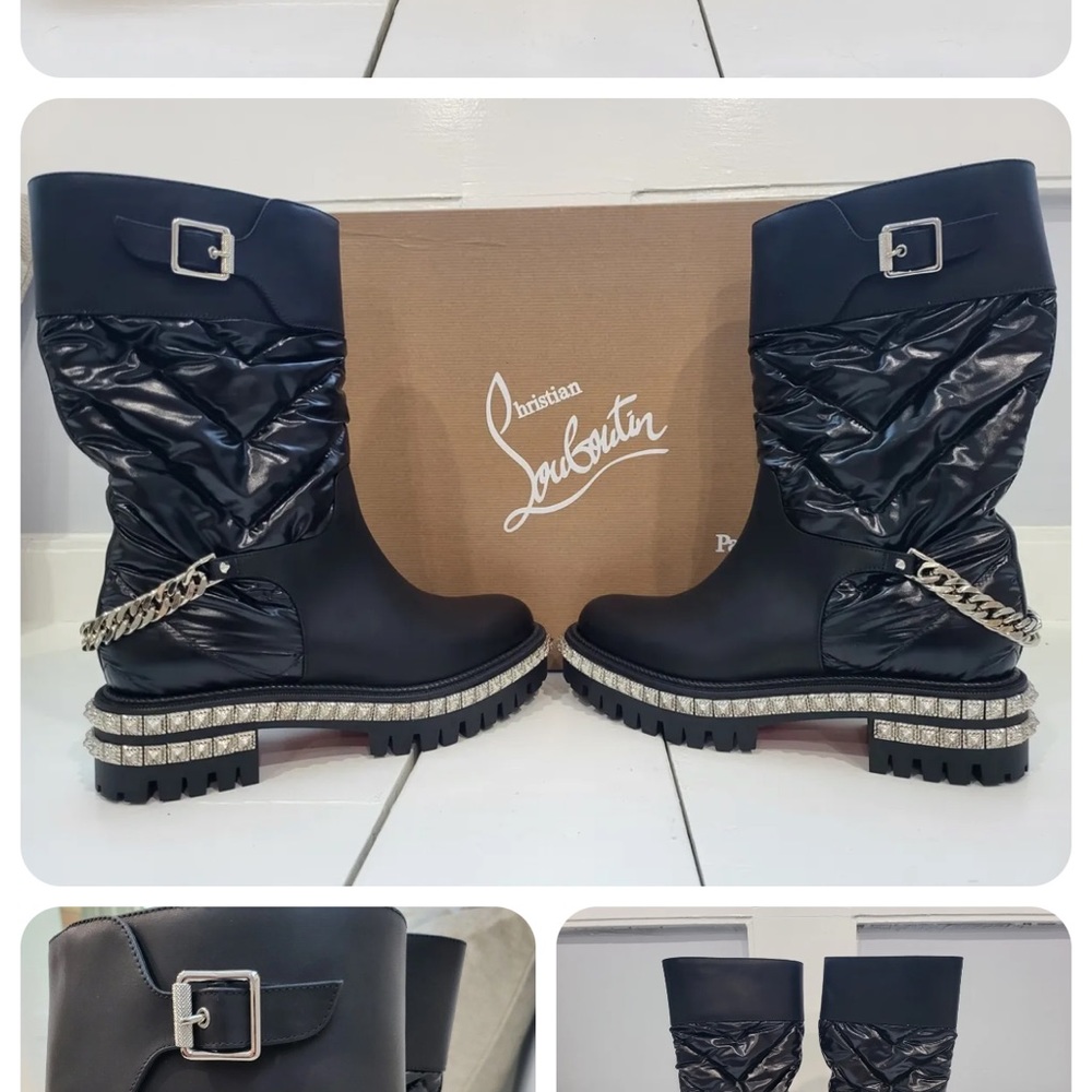Christian louboutin boots Authentic